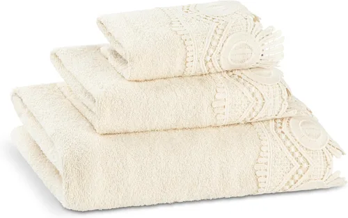 Miniatura 8 de Zahari Home Sinatra Juego de toallas de baño de 3 piezas: toalla de baño, toalla de mano y paño de limpieza, absorbentes, color negro
