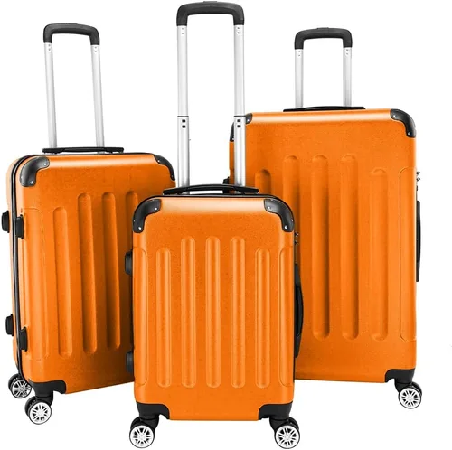 Miniatura 13 de Juego de equipaje de 3 piezas – Maletas con ruedas giratorias multidireccionales – Bolsa de viaje Maleta ABS con bloqueo TSA – Maletas de carcasa