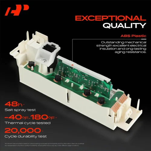 Miniatura 4 de A-Premium Módulo de Panel de Control de Clima de Calefacción/A/C con Desempañador de Ventana Trasera Compatible con Vehículos Chevy, Cadillac y GMC
