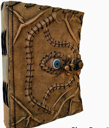 Miniatura 2 de Leather Crafter's Libro de hechizos Hocus Pocus, libro de hechizos, decoración de Halloween, diario de cuero, libro de sombras, regalos de Navidad