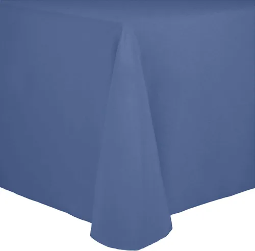 Miniatura 41 de Ultimate Textile Cotton-Feel - Mantel ovalado de poliéster hilado resistente a las manchas y a las arrugas, lavable a máquina, color berenjena, 1
