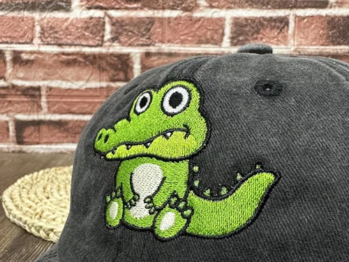 Miniatura 3 de Gorras de béisbol bordadas con animales para niño y niña