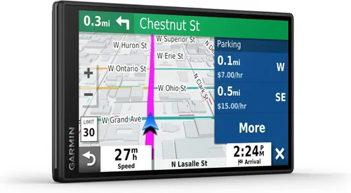 Miniatura 3 de Garmin DriveSmart 55 y Traffic, navegador GPS, pantalla de 5.5 pulgadas, menús sencillos en pantalla, mapas fáciles de ver