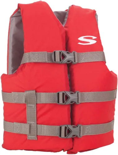 Stearns Kids Life Vest, USCG Approved Type III Life Jacket for Children Under 90lbs, Youth PFD for Boating, Swimming, Watersports, Pool, Beach, &
