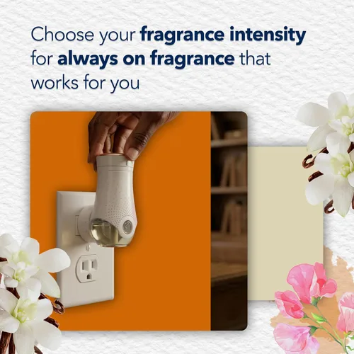 Miniatura 7 de Glade PlugIns - Repuesto de ambientador, aceites esenciales y perfumados para el hogar y el baño, Sheer Vanilla Embrace, 1.34 onzas, 2