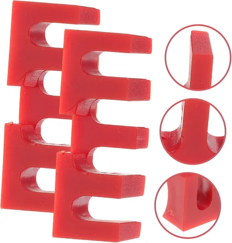 Miniatura 5 de 2 unids máquina tenis accesorios herramientas protector adaptadores de carga esparcidores esparcidores esparcidores rojo raqueta
