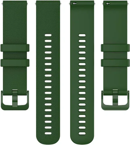 Miniatura 5 de Correas de reloj Garmin Vivoactive 4 de 1.77 pulgadas, bandas de silicona de 0.866 pulgadas para Galaxy Watch 3 de 1.772 pulgadas/Galaxy Watch 1.811