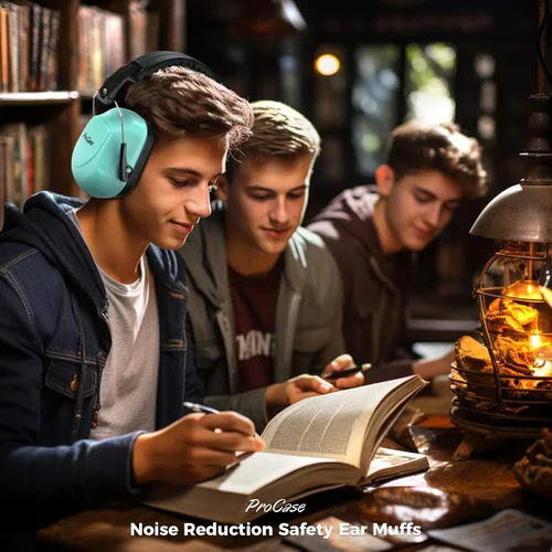 Miniatura 74 de ProCase NRR 28dB Noise Reduction Ear Muffs, Foldable Adjustable Noise Cancelling Headphones