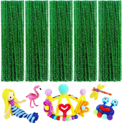 Miniatura 7 de Limpiadores de tuberías, limpiadores de tuberías para manualidades, manualidades y artesanías, manualidades, suministros para manualidades, Purpurina