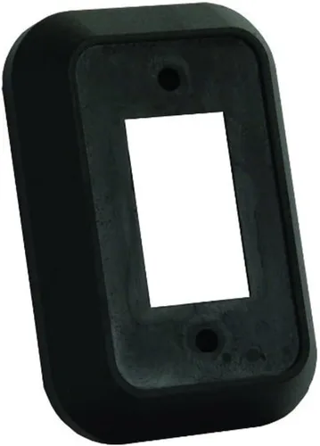 Miniatura 3 de JR Products 13525 Separador de pared de doble interruptor - negro