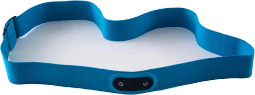 Correa de repuesto para monitor de frecuencia cardíaca, banda ajustable para el pecho compatible con cinturón inteligente de frecuencia cardíaca Azul