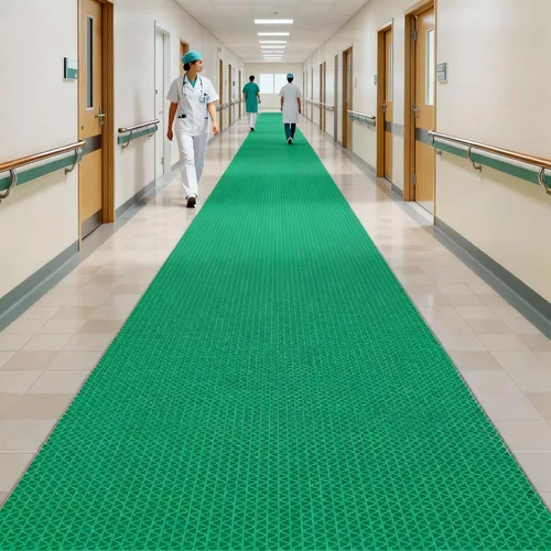 Miniatura 9 de WLWLEO Alfombra de piscina para cubierta antideslizante alfombrillas de drenaje 3x10 pies PVC resistente alfombrillas antideslizantes antifatiga