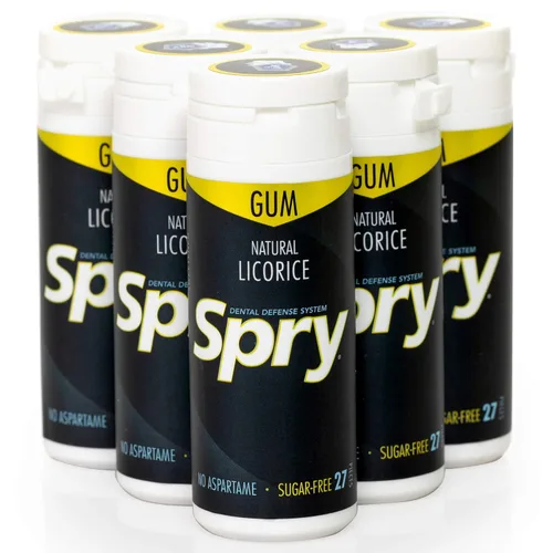 Miniatura 32 de Chicle Spry de xilitol, sabor natural, 100