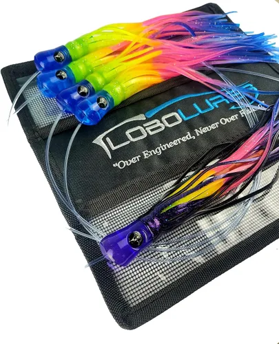 Miniatura 2 de Lobo Lures #207 Skipjack híbrido UV Big Game Trolling Lure - Señuelo para margaritas (8.0 in)