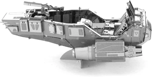 Miniatura 5 de Metal Earth Star Wars Force Awakens First Order Snowspeeder - Kit de modelo de metal 3D Fascinaciones