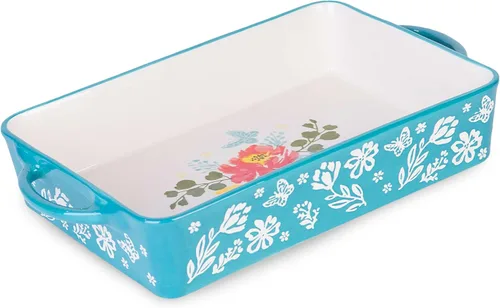 Miniatura 8 de Cacerola 9x13 para hornear, sartén para cazuela, cazuelas para horno, sartén de cerámica para lasaña, cazuelas para horno, sartén de cerámica