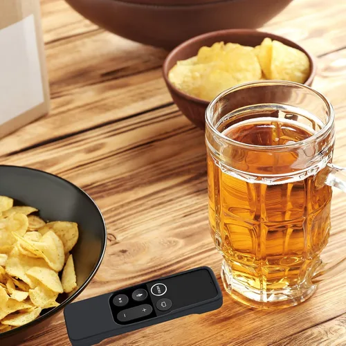 Miniatura 7 de Funda compatible con Apple TV 4K/4ª generación Remoto Peso Ligero Antigolpes Cubierta de Silicona para Controlador para Apple TV Siri Remote
