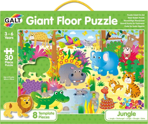 Miniatura 2 de Galt Rompecabezas gigante de piso de 36" - Selva