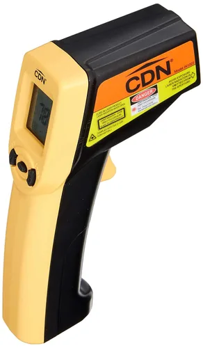 CDN Termómetro infrarrojo láser digital sin contacto pistola de temperatura para mediciones rápidas de temperatura, termómetro de lectura