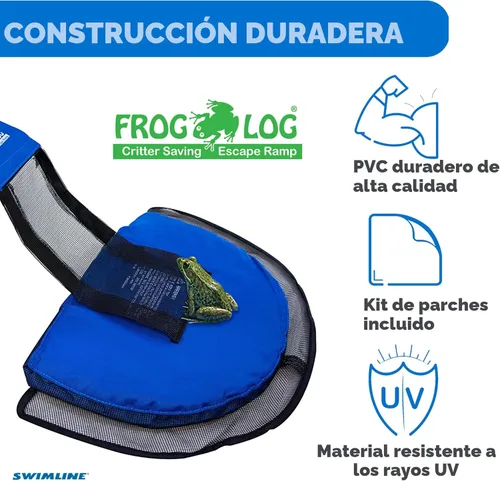 Miniatura 7 de Swimline Rampa de escape Pool Critter, azul