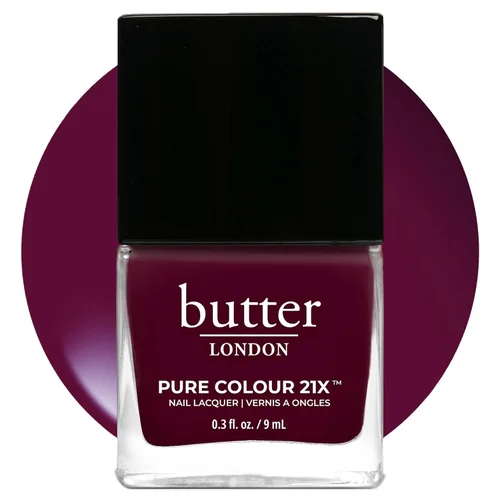 Miniatura 33 de butter LONDON PC21X Nail Lacquer Polish - Fast-Drying, Long Lasting Color with Gel-Like Finish & Chip-Resistant Nail Lacquer Helps Protects &