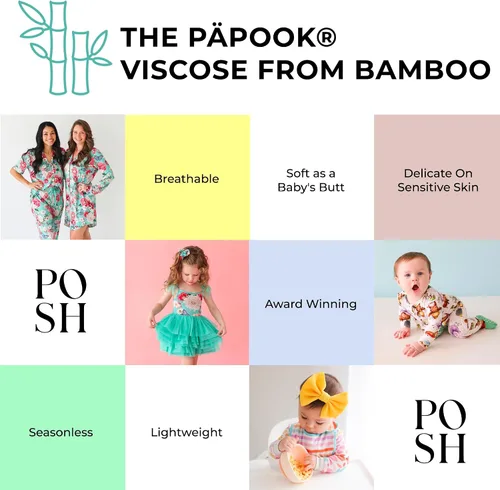 Miniatura 4 de Posh Peanut - Patu de felpa, gran manta de punto reversible de bambú de primera calidad, manta de seguridad para niños pequeños, 40 x 40 pulgadas
