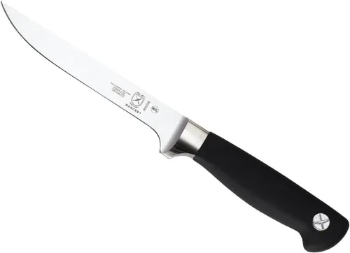 Miniatura 22 de Mercer Culinary M21076 Genesis Cuchillo de chef de 6 pulgadas con respaldo corto, negro