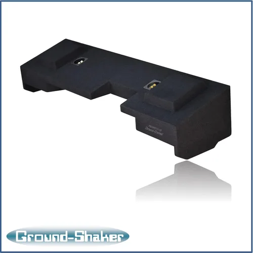 Miniatura 6 de Caja de subwoofer dual de 12 pulgadas para Silverado Extended Cab 2007-2018 Caja de altavoz de subwoofer Ground Shaker