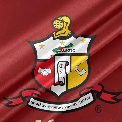 Miniatura 4 de BBGreek Kappa Alpha Psi Fraternity Parafernalia - Bandera grande para colgar en la pared, 3 x 5 pies, diseño con escudo