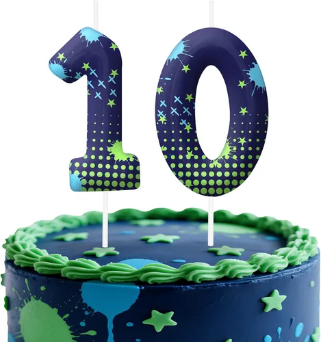 Miniatura 57 de Velas de cumpleaños con el número 0 de béisbol, decoración de pastel con temática de béisbol para niños y niñas, decoraciones de pasteles