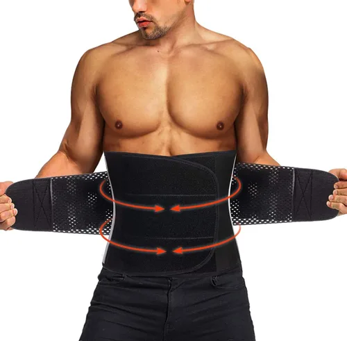 TAILONG Faja reductora de cintura de neopreno cinturón abdominal para hombres, entrenador de cintura para mujeres, corsé adelgazante, moldeador de