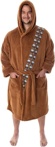 Miniatura 3 de Star Wars Chewbacca - Bata de felpa de forro polar, Marrón