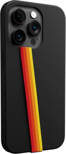 Miniatura 28 de Phone Loops Soporte elástico de silicona para teléfono, correa de mano, ligero, delgado y agarre discreto Negro
