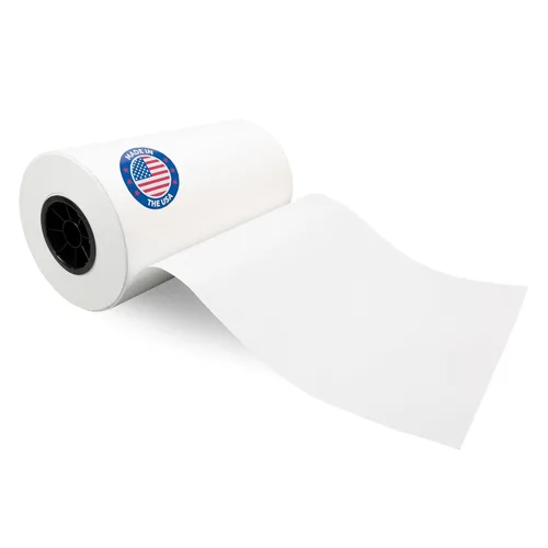 Miniatura 23 de Rollo de papel kraft negro de 36" x 8640" (720 pies), rollo de papel grande de calidad fabricado en Estados Unidos, grosor de 50lb para embalaje