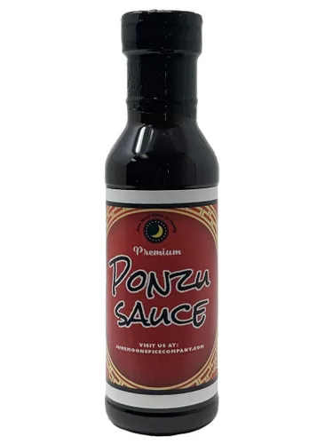 Premium | Salsa Ponzu | Sin grasa | Sin grasa saturada | Sin colesterol | Fabricado en pequeños lotes