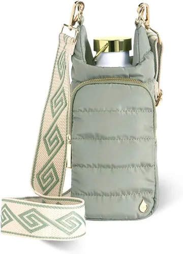 Miniatura 23 de WanderFull Original HydroBag Crossbody Water Bottle Holder with Phone Pocket, Fits Water Bottles up to 32 oz