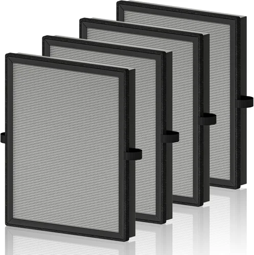 Miniatura 18 de MK04 Filtro de aire de repuesto para purificador de aire Aroeve MK04 MG04JH, filtro H13 True HEPA de 4 en 1 de carbón activado de alta eficiencia