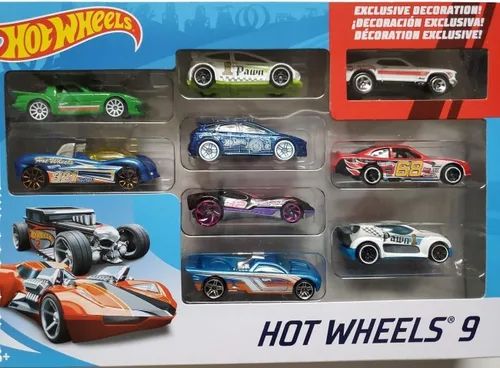 HOTWHEELS CARS 9PK