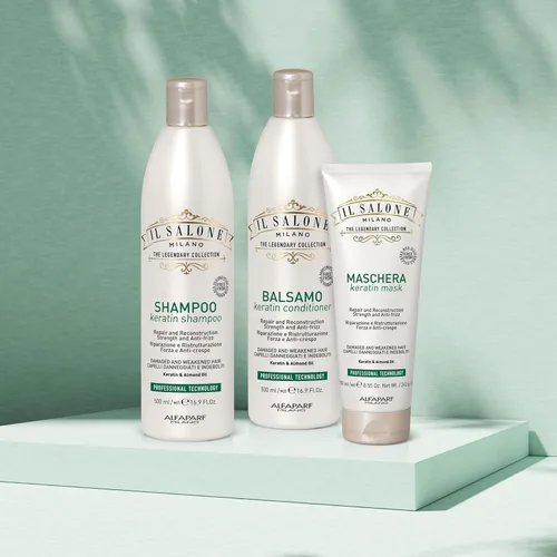 Miniatura 6 de Il Salone Milano Professional Keratin Conditioner for Damaged Hair - Hair Repair - Damaged Hair Treatment - Frizz Control - Smoothing - Hair
