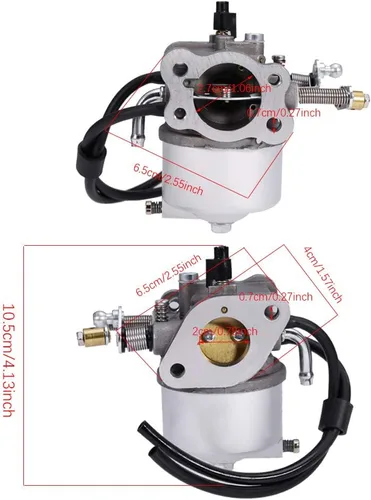 Miniatura 3 de 72558-G05 Carburador de carrito de golf, repuesto para EZGO 350cc Robin Engine Golf Cart Gas Club Car 4 ciclos 1996-2003, reemplaza 72558-G05