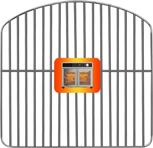 Accesorios de horno tostador para encimera BLACK+DECKER Crisp 'N Bake Air Fryer Tostador Horno tostador, 12.4 x 12.2 pulgadas, acero inoxidable de