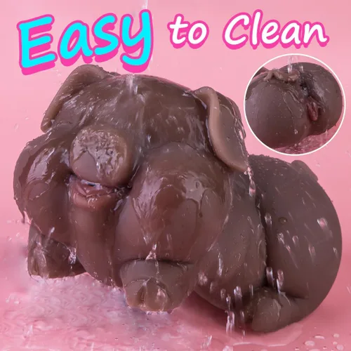 Miniatura 5 de Muñeca sexual realista para hombres, masturbador masculino de cerdo con vaginal apretado y anal profundo, juguete sexual de tamaño completo, lindo