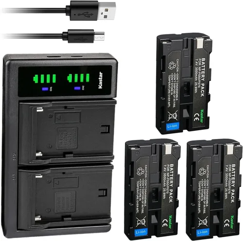 Miniatura 6 de Kastar NP-F580 LTD2 USB Battery Charger Replacement for L Series NP-F530 NP-F550 NP-F570 NP-F750 NP-F770 NP-F930 NP-F950 NP-F960 NP-F970 NP-F980