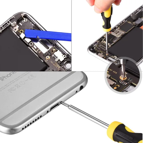 Miniatura 8 de (2309A-Small) Kit de herramientas desarmador de reparación para iPhone/ iPad/ iPod/ otros celulares (23 unidades)