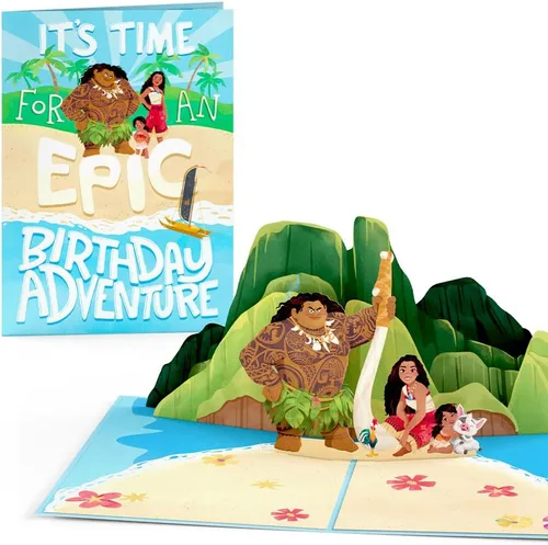 Miniatura 17 de Lovepop Tarjeta desplegable de feliz cumpleaños para ella y él, tarjetas de felicitación de cumpleaños de Disney 3D para niños, niñas, hombres