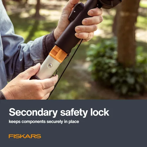 Miniatura 7 de Fiskars XtendControl - Podadora de árbol extensible de 12 pies, recortadora de ramas de sierra de poste ajustable con sierra X1 de 15 pulgadas