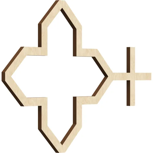 Miniatura 19 de Laird Paneles decorativos de pared de madera con calado, extra pequeños, 13/8 pulgadas de ancho x 7 3/8 pulgadas de alto x 3/8 pulgadas de alto