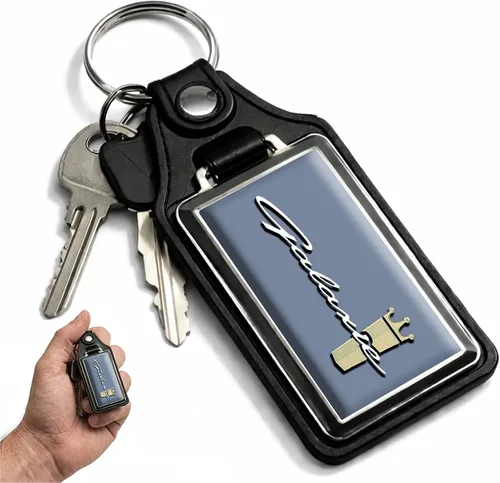 Miniatura 81 de Brotherhood Car Key Chain for Cutlass - Classic Models Keychain for Men and Women Gift Key Ring Azul alpino