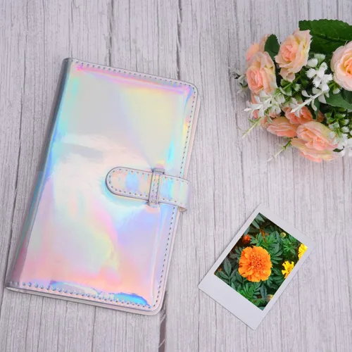 Miniatura 7 de Sunmns Álbum de fotos de piel sintética compatible con Fujifilm Instax Mini 12 11 9 8 90 26 película de cámara instantánea, Polaroid Snap Zip Z2300