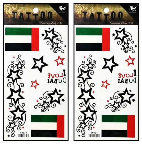 Miniatura 8 de Tatuajes 2 hojas de plumas negras de fantasía temporales tatuajes adhesivos falsos cuerpo brazo pecho hombro tatuajes para adolescentes, hombres